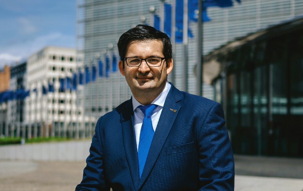 Portrait of Frederic Baldan, Belgian lobbyist to the EU, on 18.06.2023 in Brussels. He has sued Ursula von der Leyen. © copyright CEBiz SA