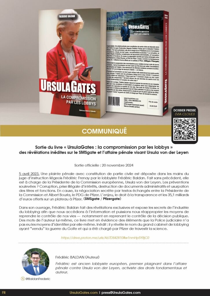 Communiqué UrsulaGates Ursula Gates #UrsulaGates